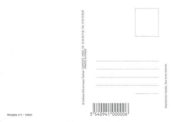 Cartoline postali: Ricqlès seul véritable Alcool de Menthe, AK – Usato da zürich venduto da parts5060 1
