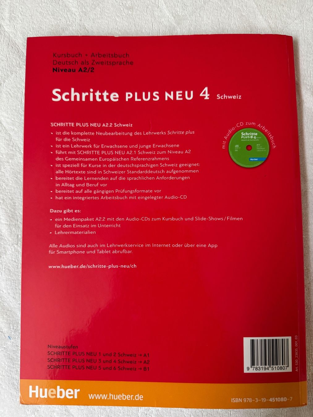 Libri: Schritte plus NEU 4 A2.2 – Usato da Zollikofen venduto da let_p5zq 1