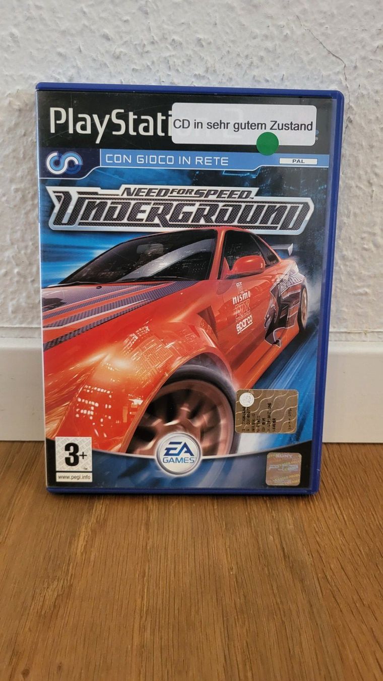 Sony Giochi: PS2 - Need for Speed Underground – Usato da Münsingen venduto da DigitaleSpielecke