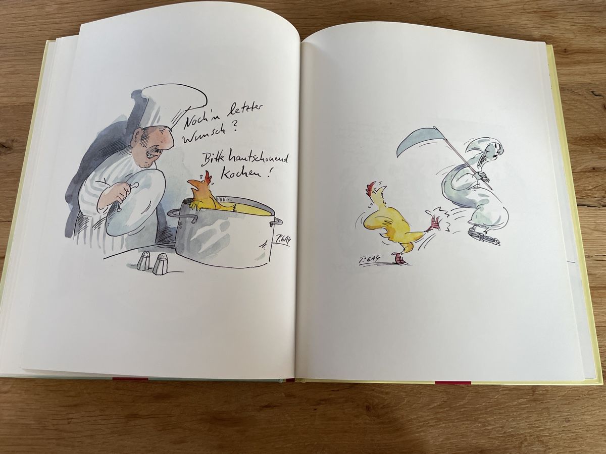 Fumetti: Peter Gaymann - Wellness-Hühner Buch – Usato da Winterthur venduto da cheerio97 6