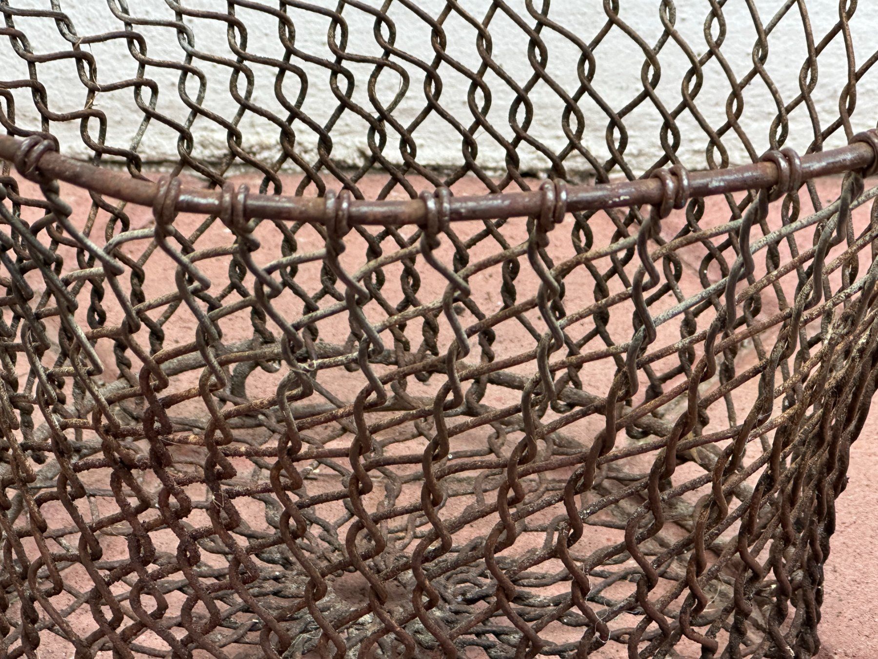 Sonstige Antiquitäten & Kunst: Antik Drahtkorb Obstkorb Korb – Gebraucht aus Flüelen von Amazona03 2