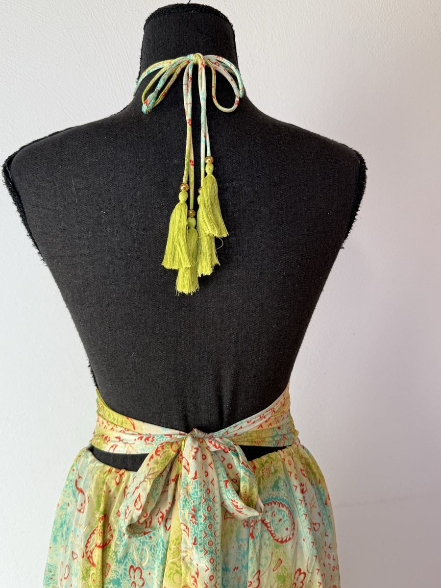 Vestiti: Boho Neckholdermaxikleid in Seidenoptik – Nuovo (secondo la descrizione) da Sigriswil venduto da ck56 4