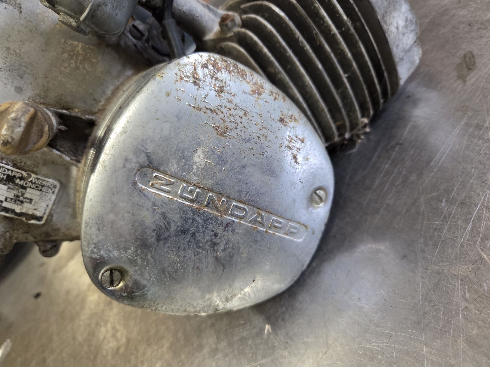 Zündapp Parti ricambio per ciclomotori: Antiker Mofa Zündapp Motor – Usato da Eichberg venduto da Schmid-Motos 2