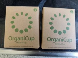 Menstruationkappe "Organic Cup" Gr A und B