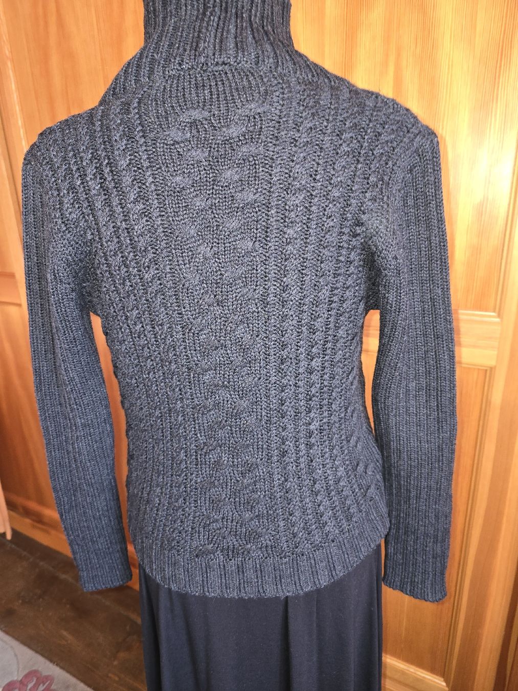 Jacken: Cardigan lana boho grigio piombo – Neu (gemäss Beschreibung) aus calpiogna von dadalter 1
