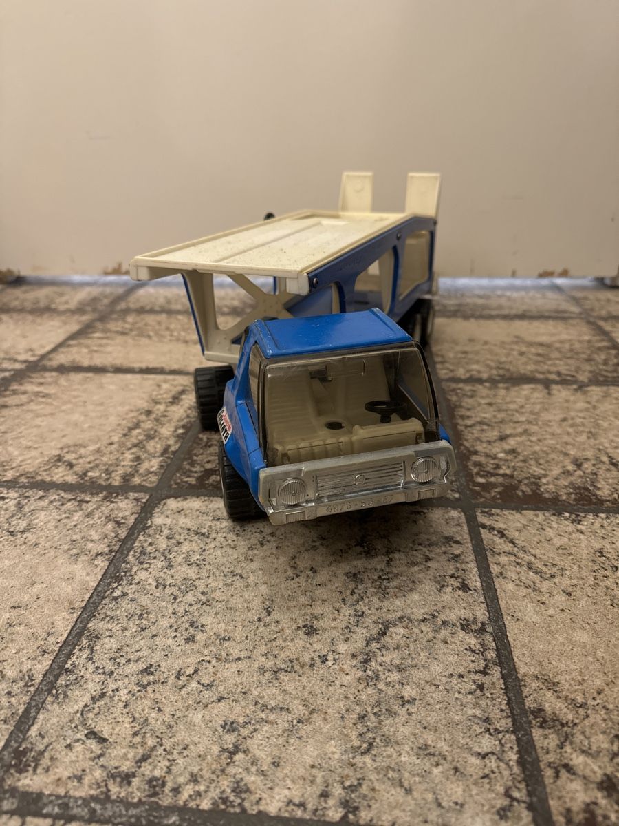 Modellautos: Joustra Goliath Auto Transporter 53 cm lang – Gebraucht aus Siebnen von Micha1307 1