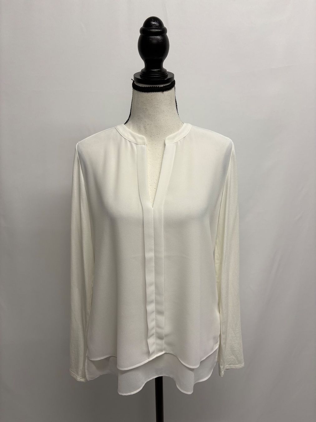 Opus Camicette: Opus elegante Bluse in Weiss Gr. 36 Viskose Jersey – Nuovo (secondo la descrizione) da Regensdorf venduto da secondchancefashion