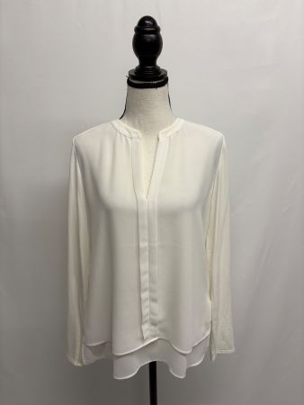 Opus elegante Bluse in Weiss Gr. 36 Viskose Jersey