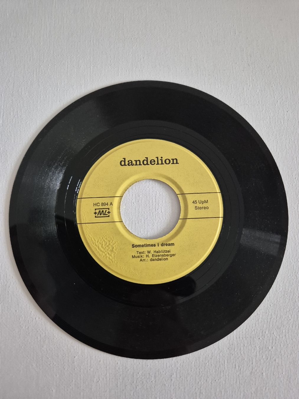 Schallplatten: dandelion -  Sometimes I dream ... Single 7 , CH – Neu (gemäss Beschreibung) aus Uster von newwave0 2