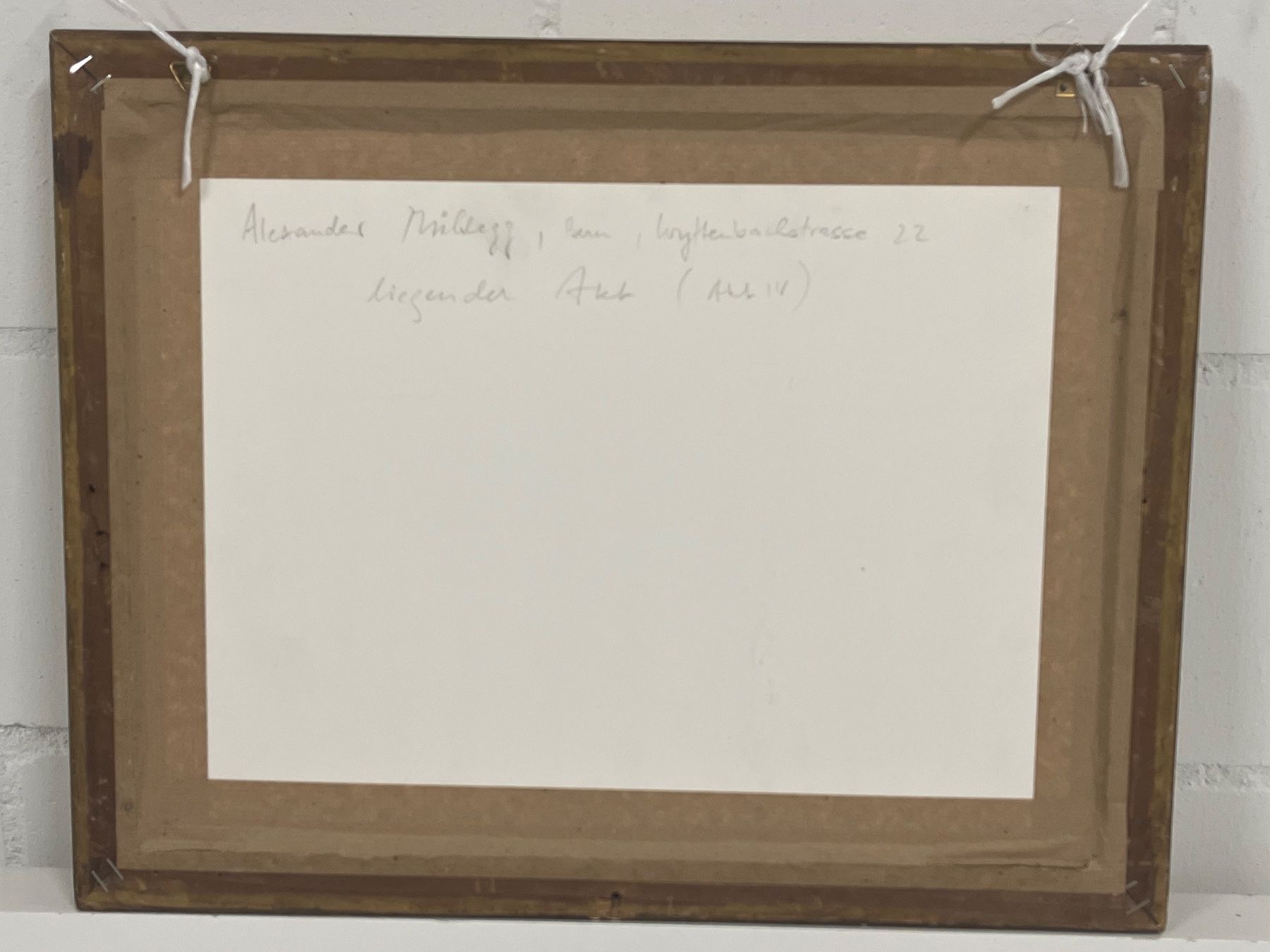 Dipinti: Müllegg Alexander. 1904 Bern - 1982 Köniz – Usato da Basel venduto da PAUL_ART 8