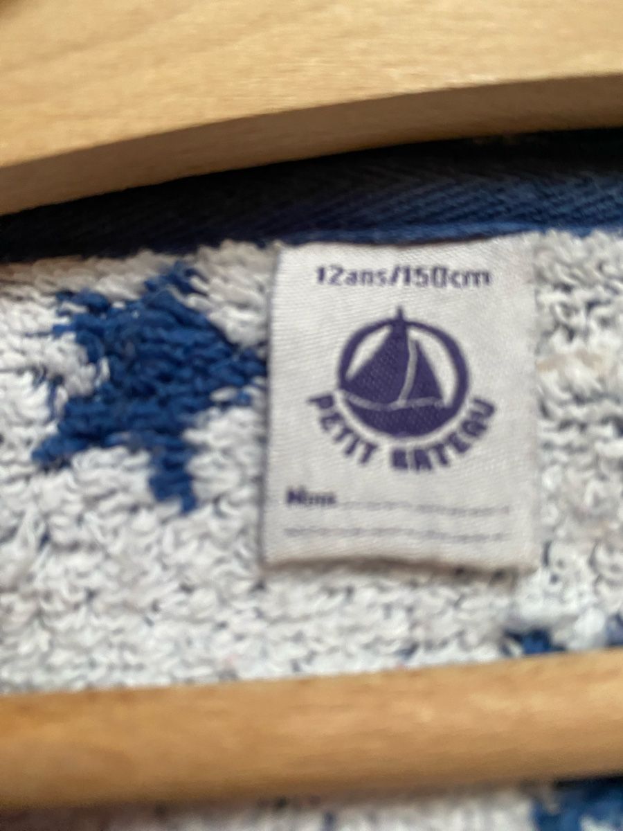 Petit Bateau Accappatoi: Peignoir Petit Bateau 12 ans – Usato da Geneve venduto da Monthoux13 2