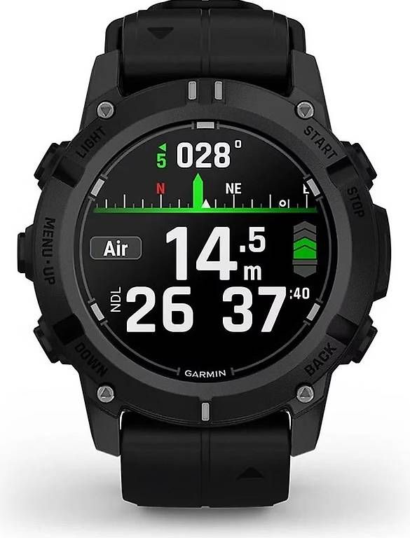 Garmin Smartwatch: Garmin Descent G2 Tauchcomputer / Smartwatch, Schwarz – Usato da Winterthur venduto da Zimtsternrider3000