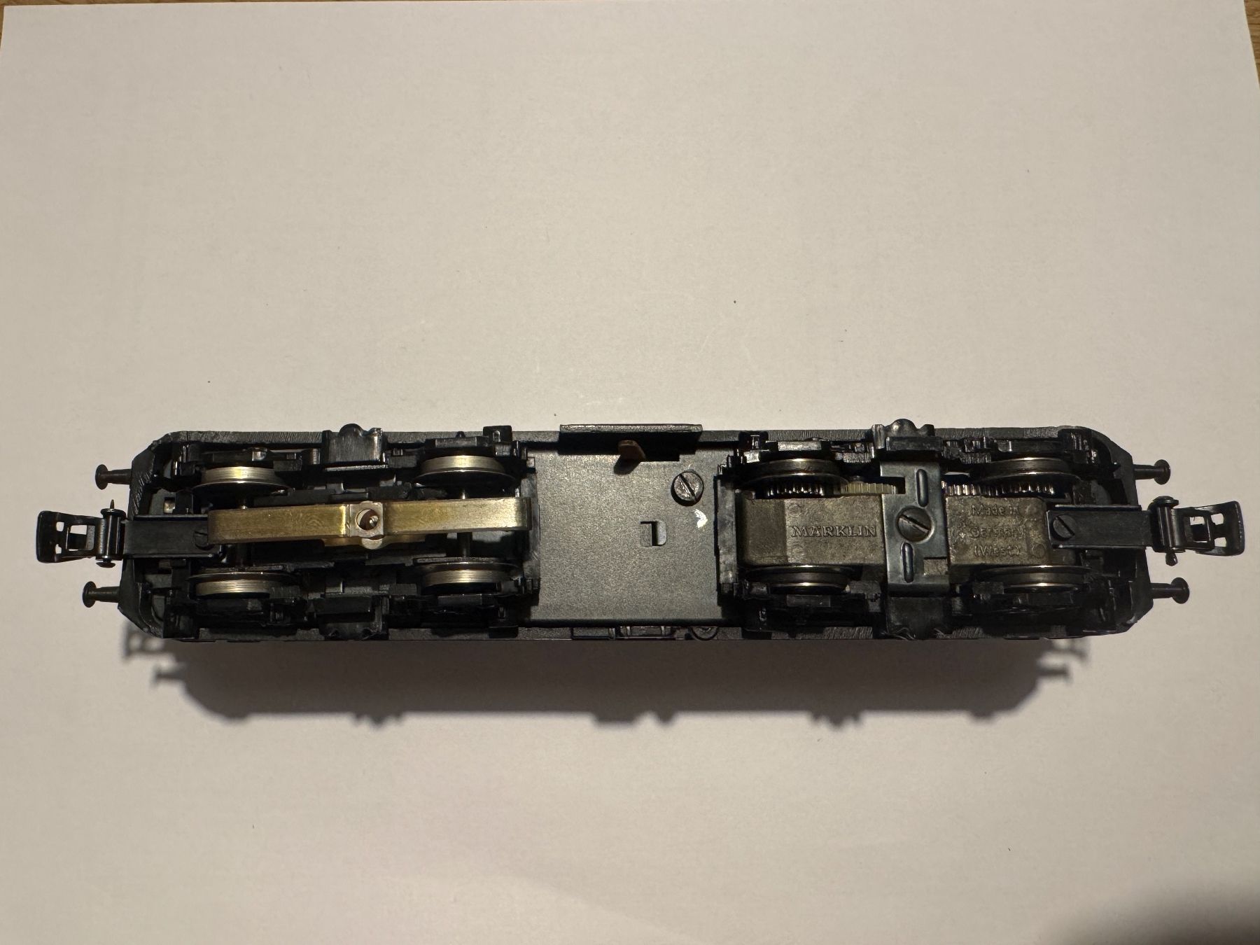 Märklin Modellini di ferrovie: Märklin 3040 E-lok DB BR E40 E 140 210-6 grün analog – Usato da Seon venduto da Klammer99 4