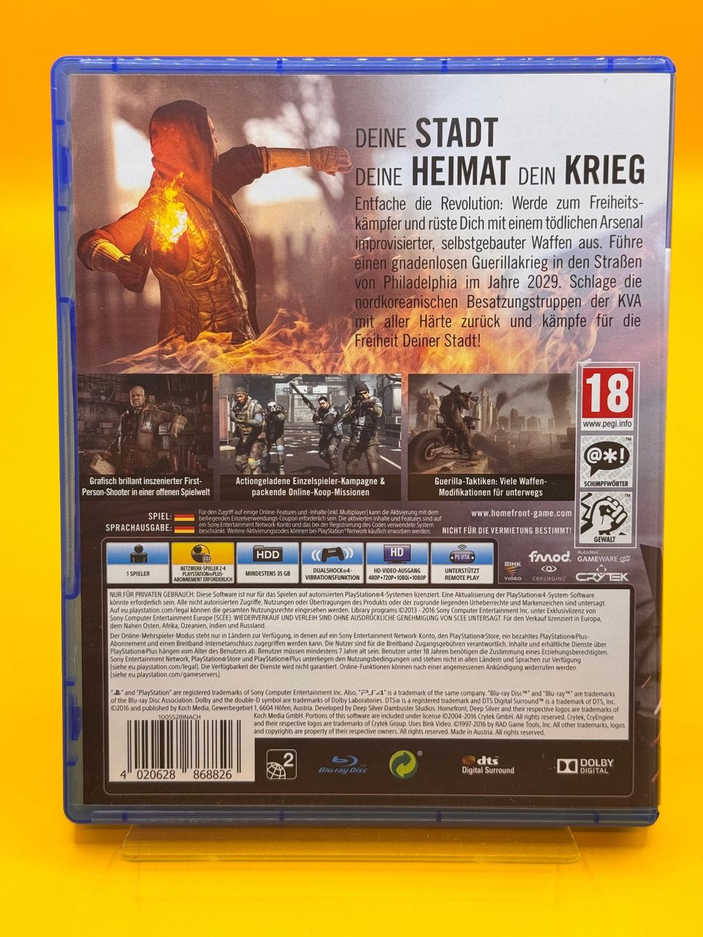 Sony Giochi: Homefront The Revolution PS4 – Usato da Oberwil b. Zug venduto da silver2024 1
