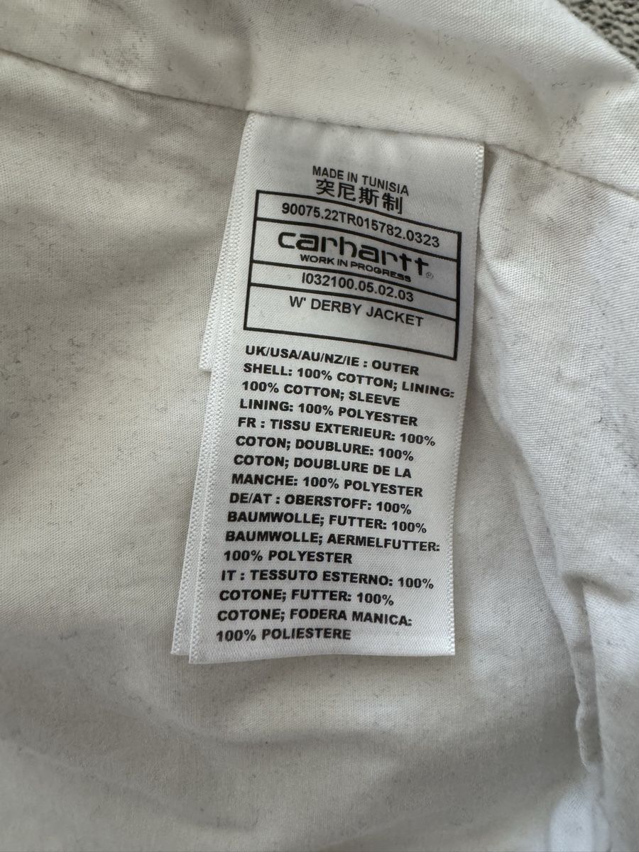 Carhartt Vestes: Carhartt DERBY Jacket - cream – D'occasion à Zürich par kat_ww7d 4