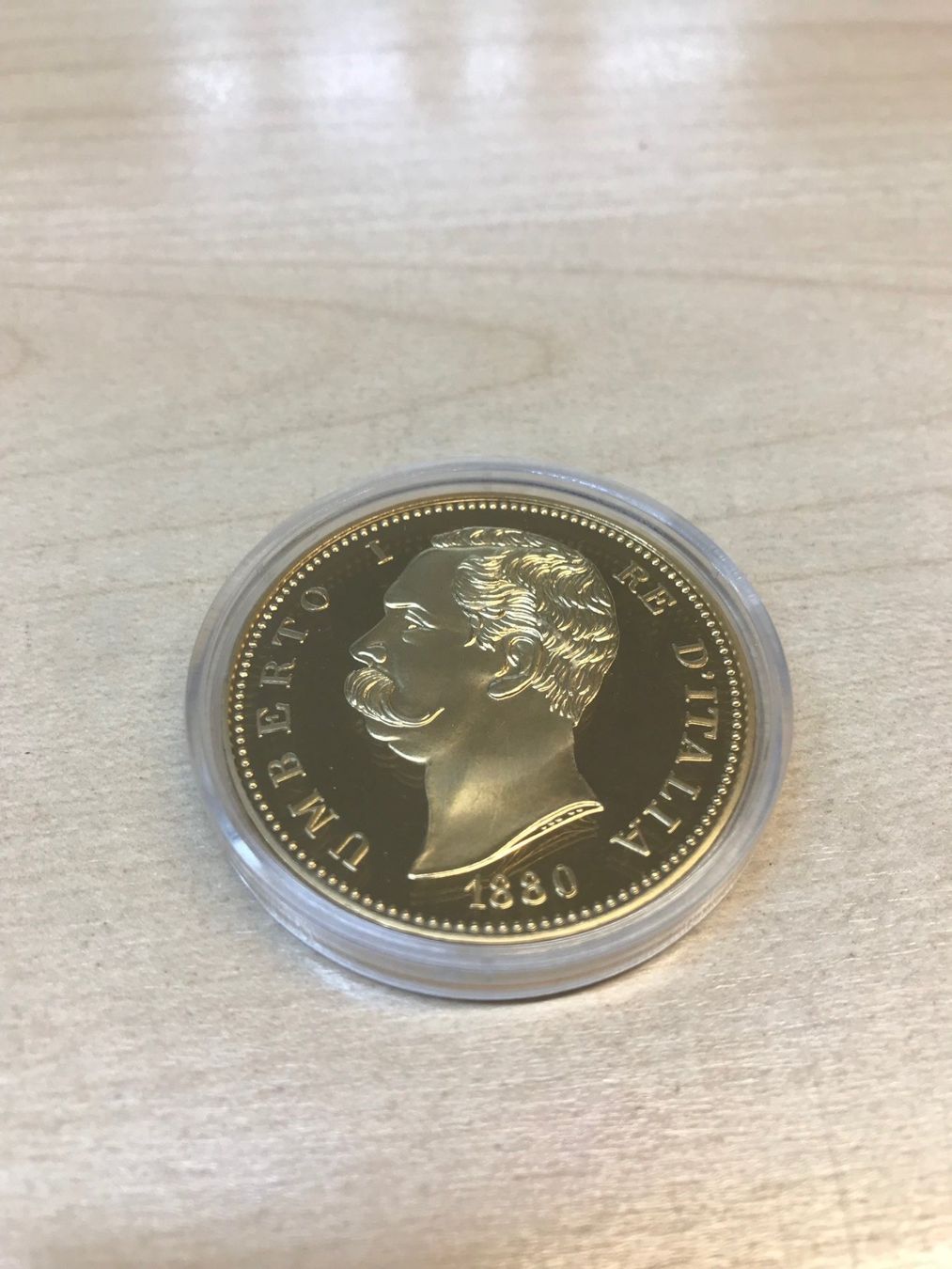 Tutti le monete: Münze 100 Lira 1880 – Nuovo e nell'imballaggio originale da Emmenbrücke venduto da DanielStulz62 3