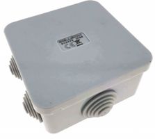 2 Stück Abzweigdosen 80 x 80 x 40 mm IP65
