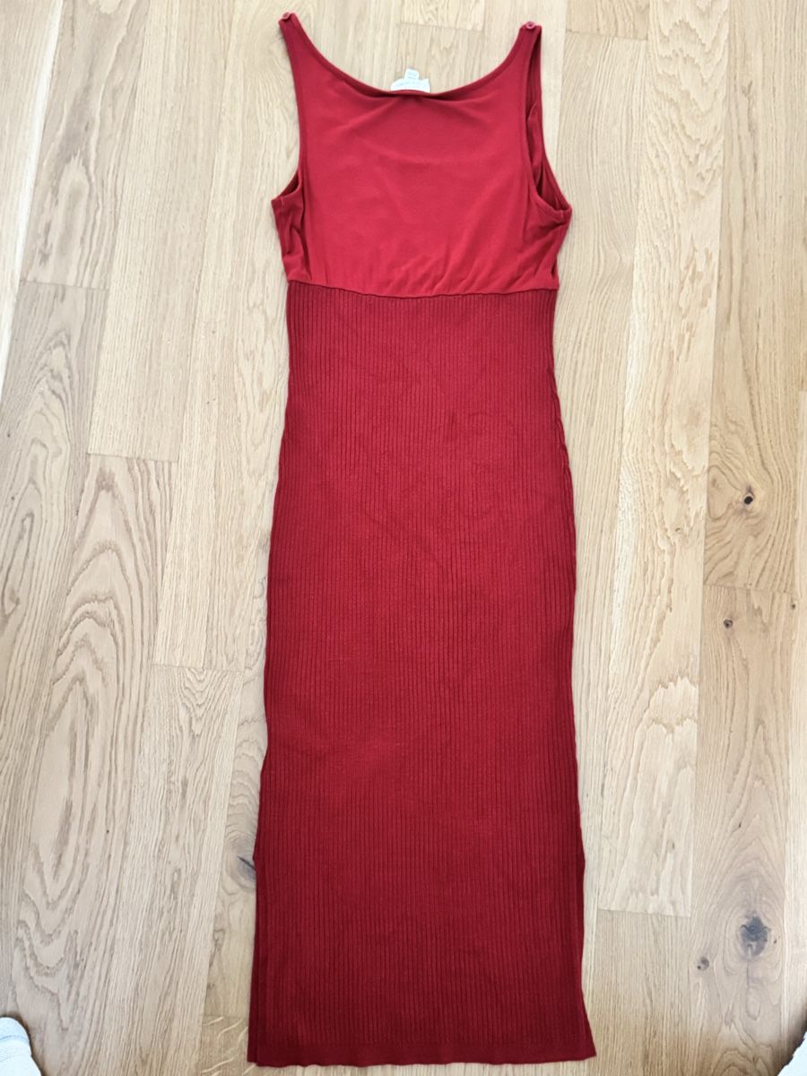 Kleider: Seraphine Rotes Rippenumstands-& Stillkleid – Gebraucht aus Zürich von agnieszka_p 1
