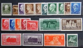 Italien ex. Kat. 298-332 * 1929/30