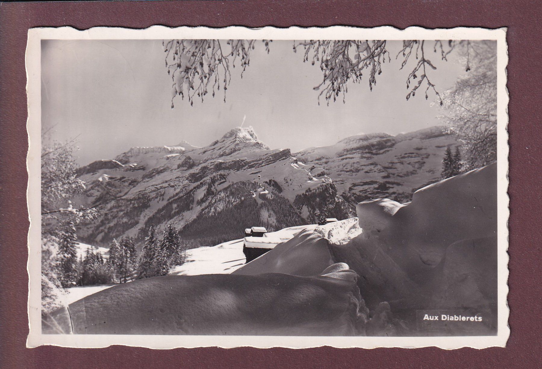 Cartes postales: Aux DIABLERETS - 1948 – D'occasion à Pully par nicecards