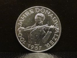 Silbermünze 50 SCHILLING 1967
