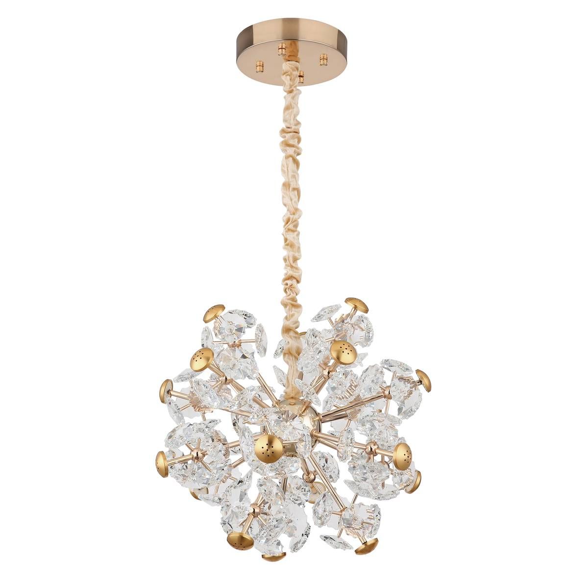 Lampadari & plafoniere: LED Pendelleuchte, Gold, 50 cm Ø – Nuovo (secondo la descrizione) da Kreuzlingen venduto da Smart-Light 3