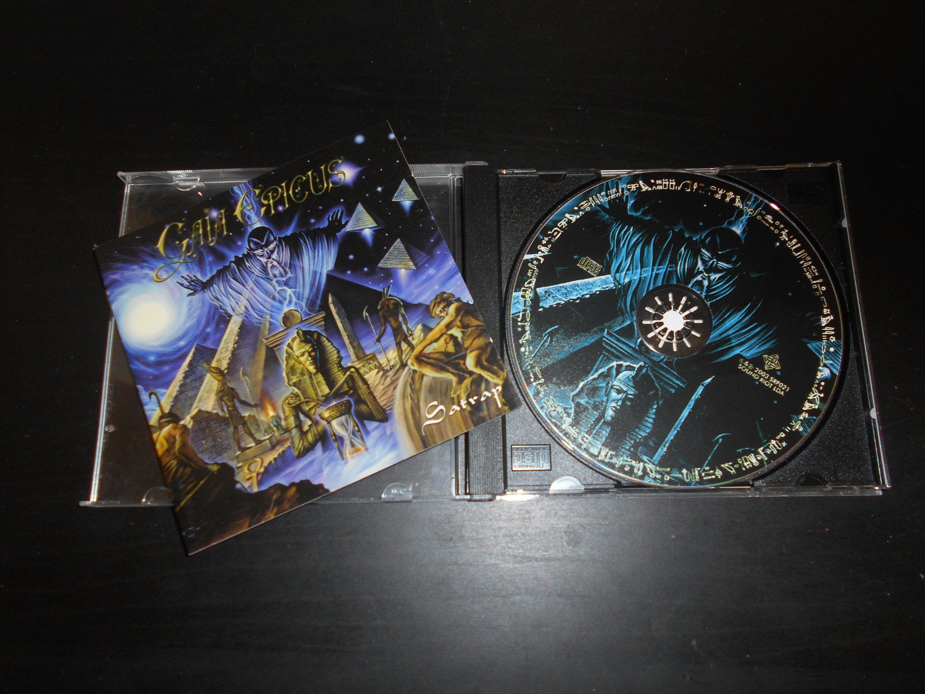 CD: Gaia Epicus – Satrap / 2003 – Usato da Aarberg venduto da witchhunter01