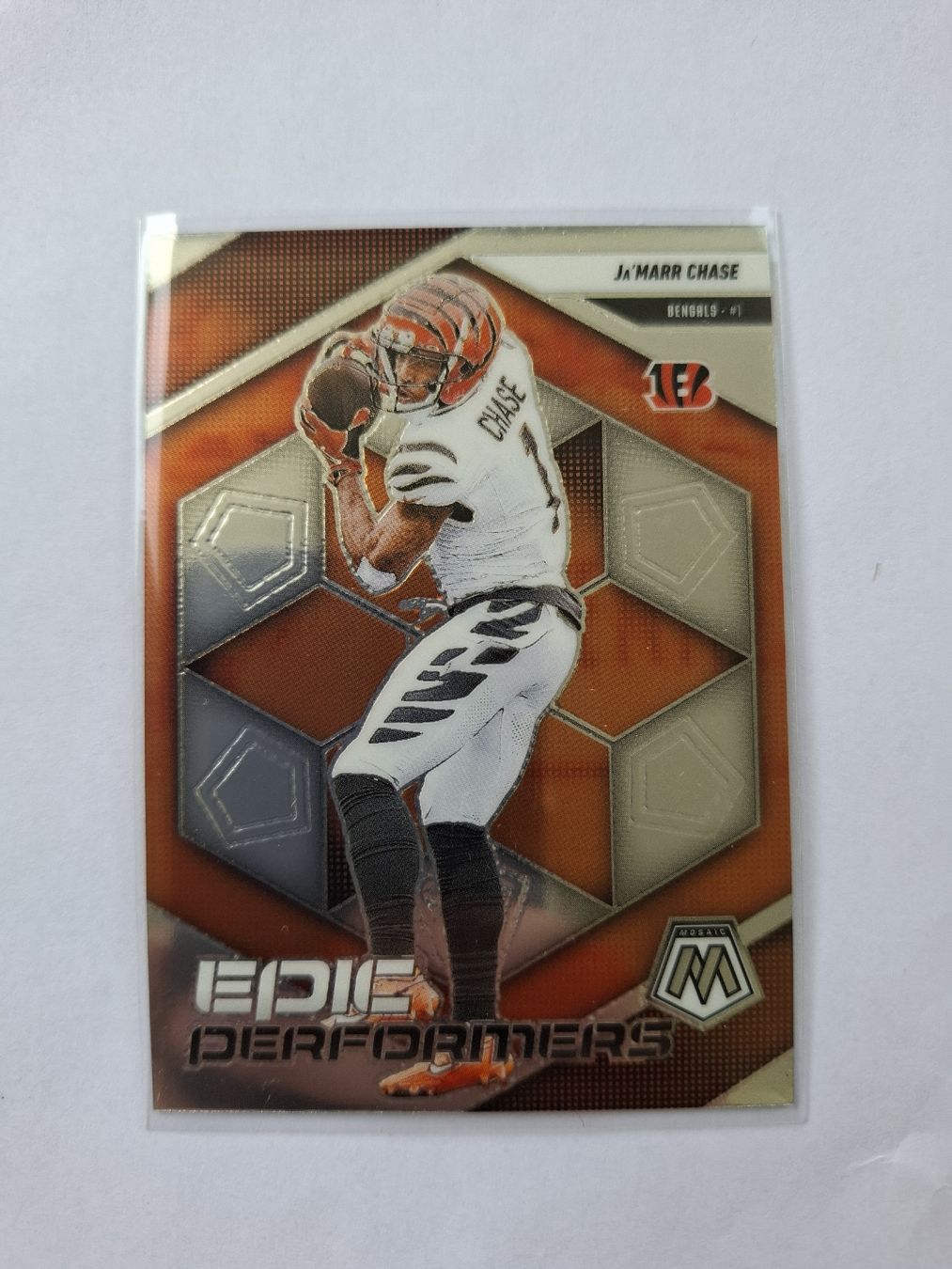 Panini Carte collezionabili: Panini Mosaic Ja'Marr Chase #1 Epic Derformers – Nuovo (secondo la descrizione) da Uznach venduto da Dennis.kuster