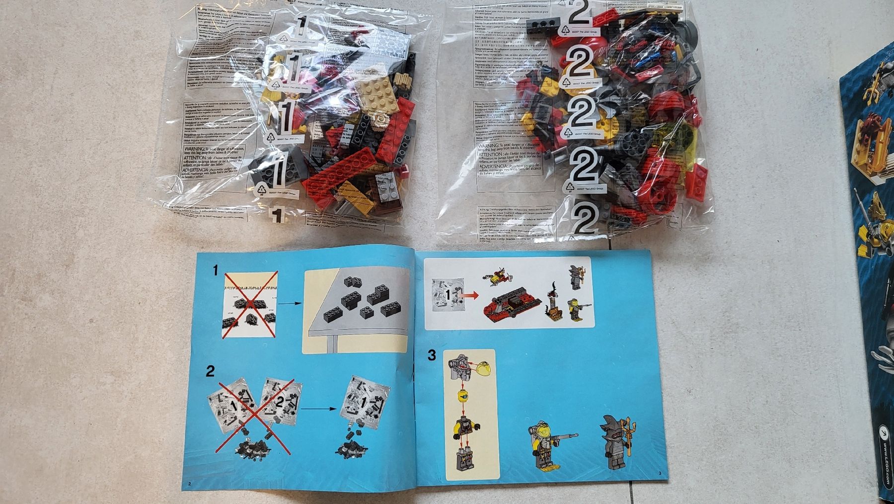Lego Kit di costruzioni: LEGO Atlantis Deep Sea Raider Set 7984 – Nuovo e nell'imballaggio originale da Sierre venduto da val_vs7v 2