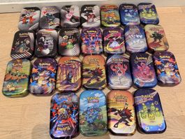POKÉMON Mini Tins leer 25 Stück