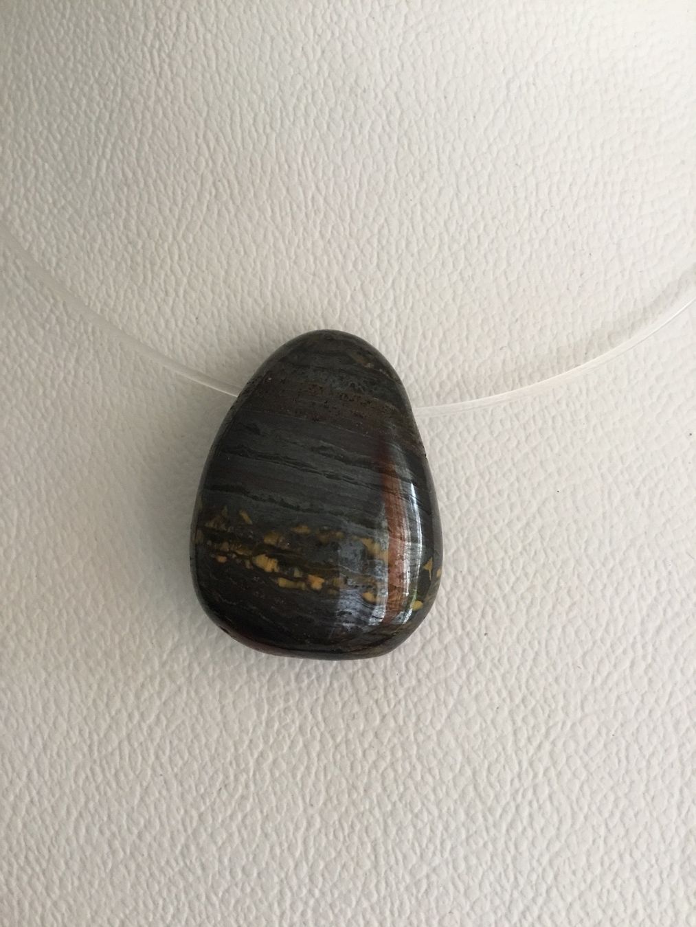 Mineralien & Heilsteine: Anhänger Tigereisen Heilstein – Neu und originalverpackt aus Doppleschwand von lapis106