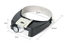 LED LupenBrille Mikroskop