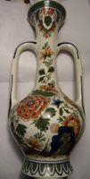 SEHR ANTIKE GROSSE DELFT-HENKEL-VASE,--32 x 10 CM