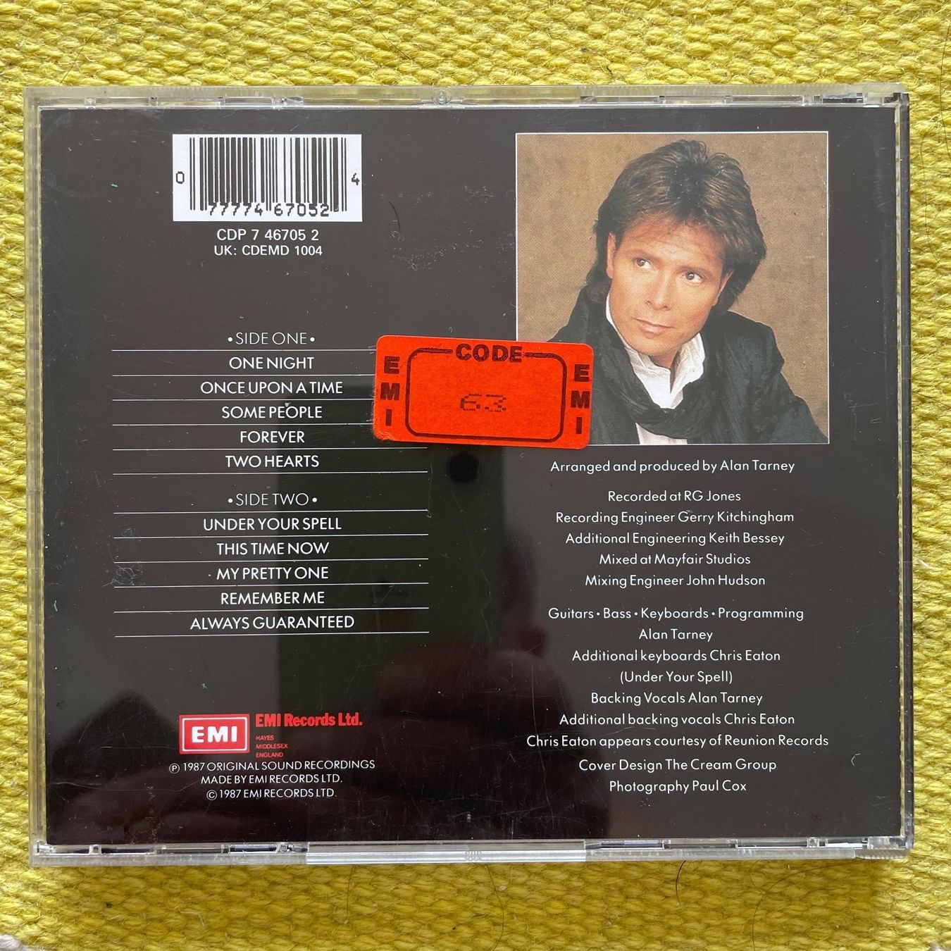 CD: CLIFF RICHARD-ALWAYS GUARANTEED – Usato da Rorschacherberg venduto da CD-Roli 1