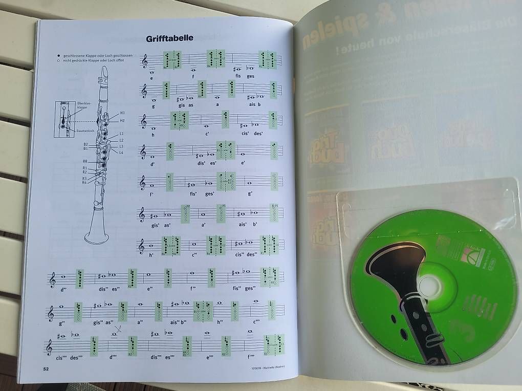 Libri: Klarinetten Lernheft 3, inkl Cd – Usato da Suhr venduto da Joburgerli 1