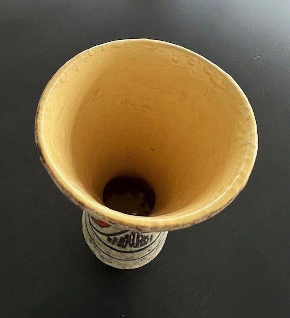 Vasi & Recipienti: Vase Vintage Scheurich Ceramic West Germany Rockabilly – Usato da Thun venduto da Steinitz 3