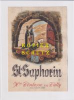 Etikette - St. Saphorin /bd