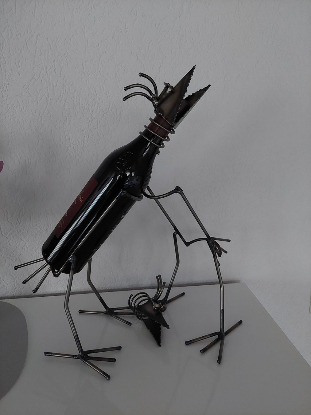 Sculture & Statue: Weinflaschen Halter – Usato da Saanen venduto da Luise89