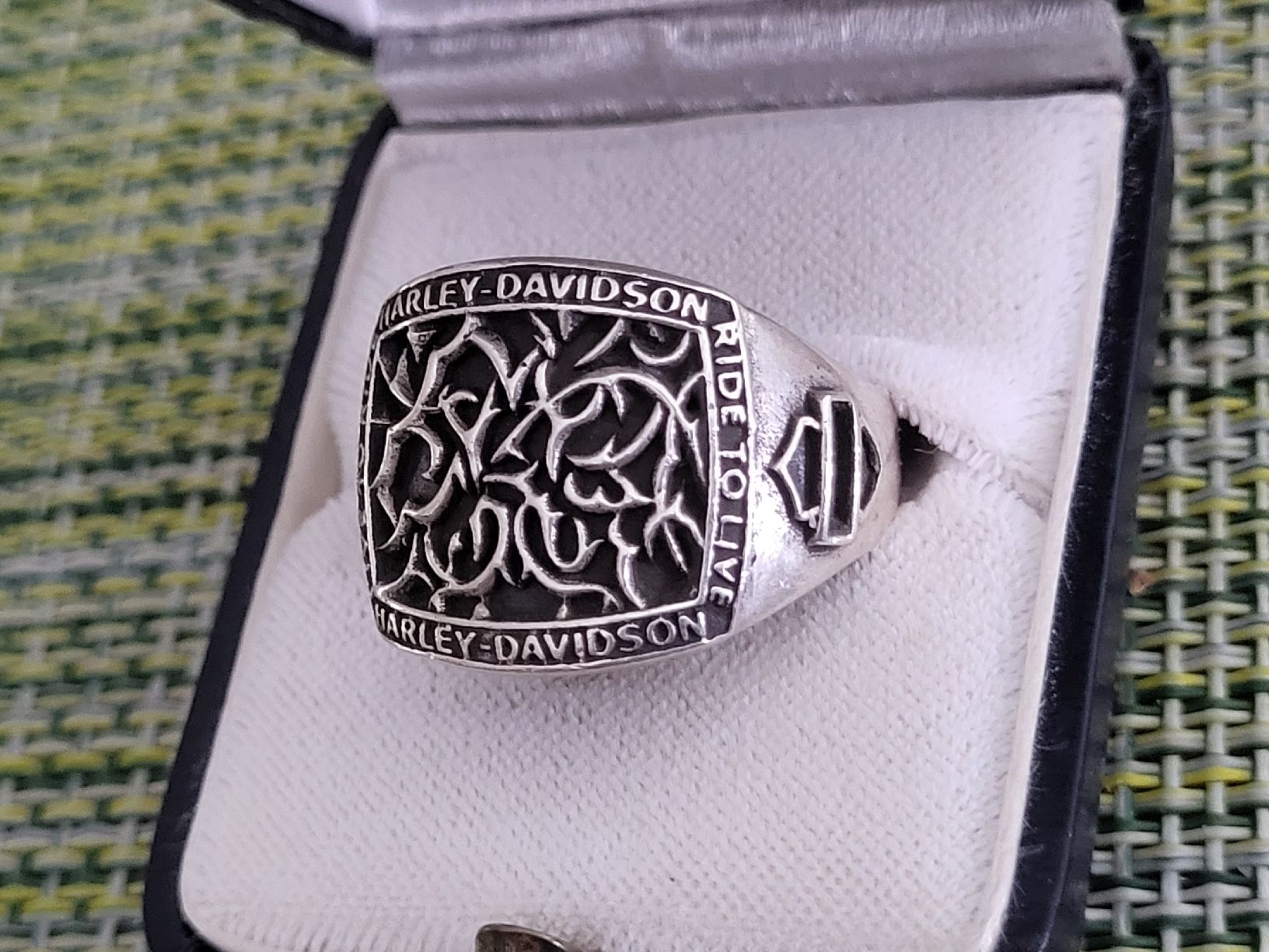 Harley-Davidson Anelli: Harley Davidson Ring, Silber 925, Herrenring, Top Zustand! – Nuovo (secondo la descrizione) da Oberglatt ZH venduto da watchkurt 2