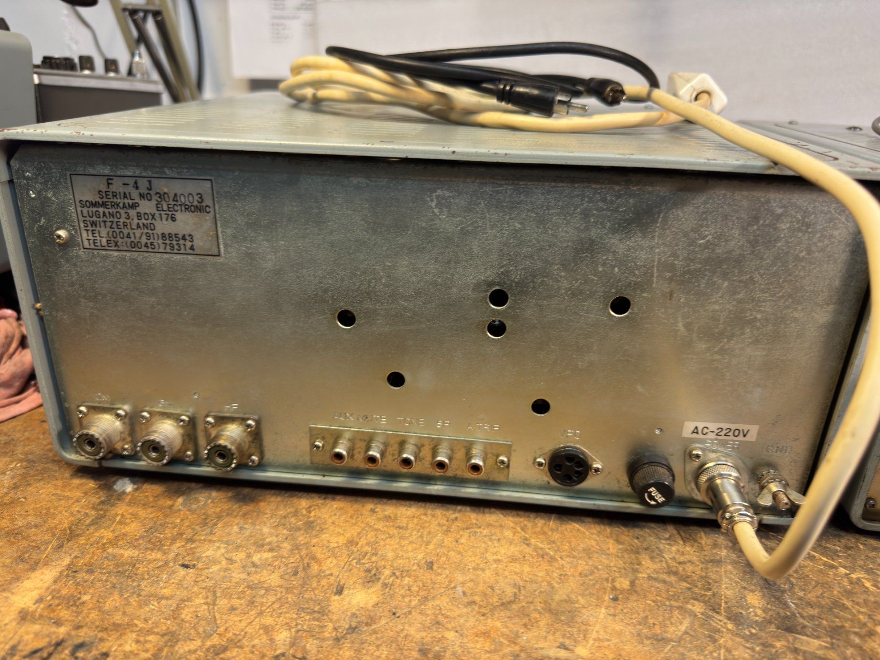 Funktechnik: Oldie Amateur Funkstation – Defekt aus Ins von funkflieger 7