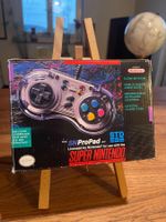 SNES Controller SNProPad Kristallklar top Zustand mit OVP !