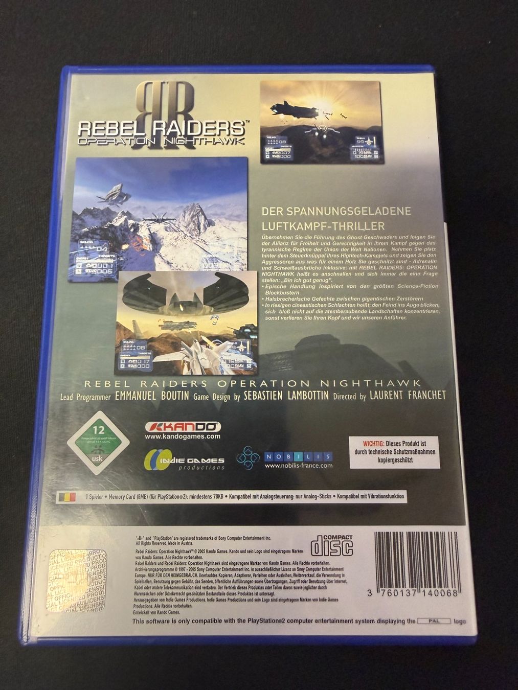 Sony Giochi: Rebel Raiders Operation Nighthawk - PS2 – Usato da Pont-de-la-Morge venduto da Darfal 2