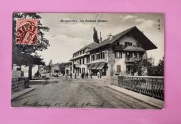 Moillesulaz - Tramway - La Douane Suisse - Zoll - 1906
