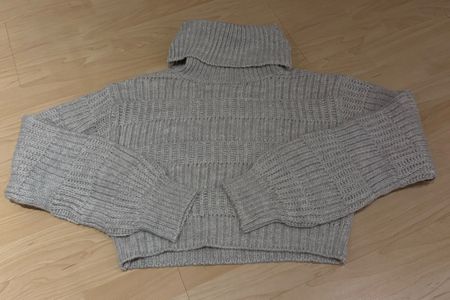Even&Odd Strickpullover, grau, Grösse XS