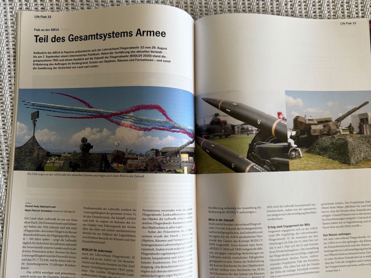 Revues & Magazines: 3 Publikationen Schweizer Luftwaffe von 2014 – D'occasion à Brütten par Hst1 3