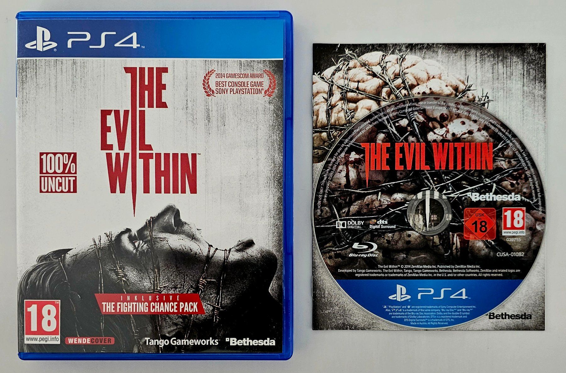 Sony Giochi: The Evil Within 100% Uncut (PS4) – Usato da Holziken venduto da Miglioregamesnmore