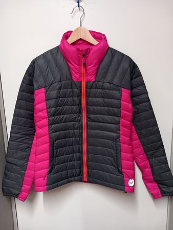 ROXY Steppjacke Gr.M pink grau