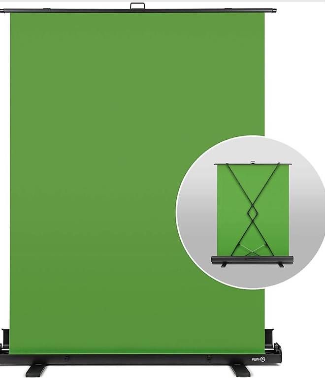 Elgato Altri Accessori: Green Screen Elgato , 148 cm x 180 cm – Usato da Basel venduto da F4bi05