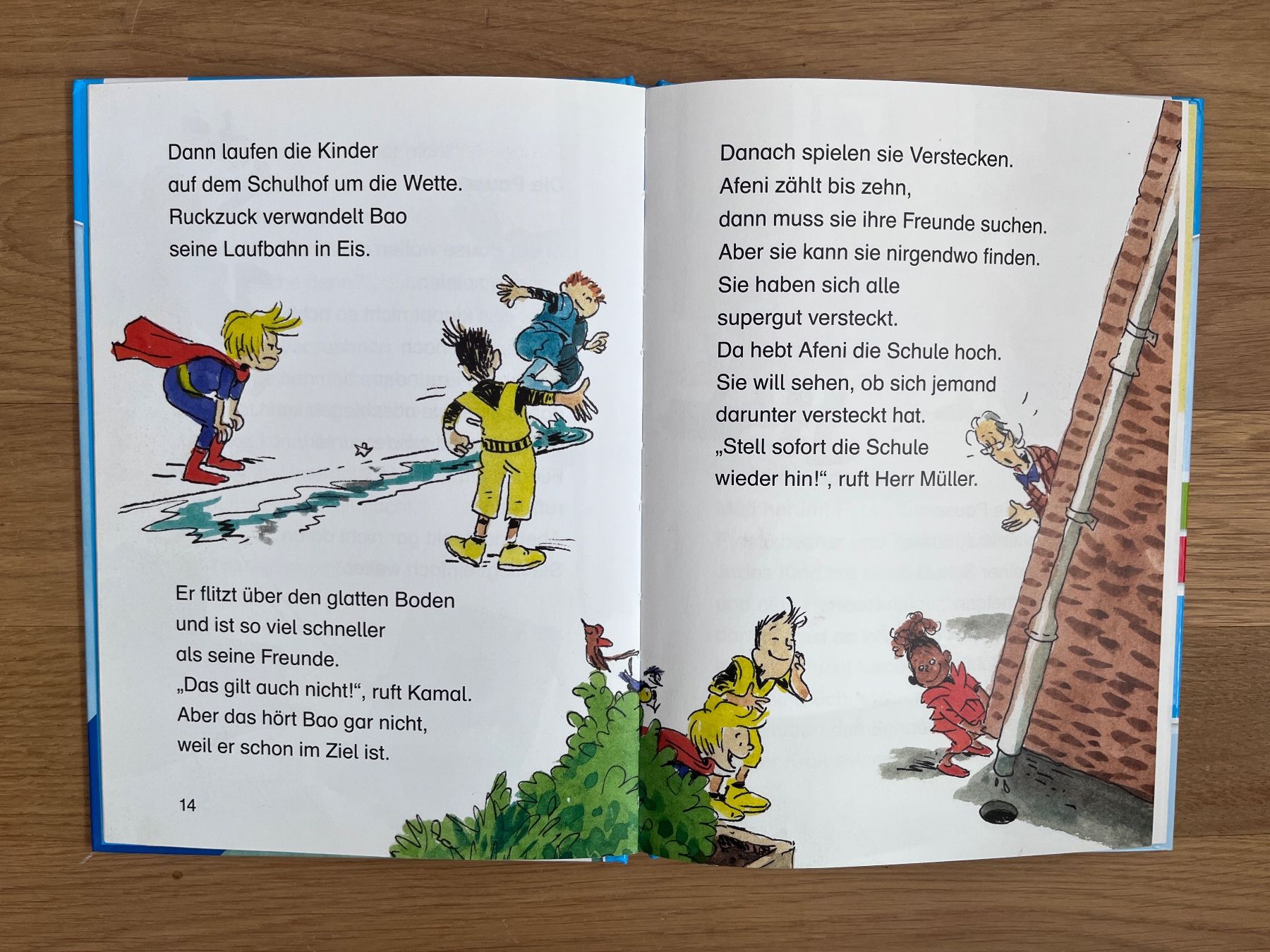 Libri: Leserabe, 2.Lesestufe, Die Superhelden-Schule – Usato da Langendorf venduto da Wubri 1