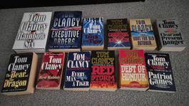 einzigartige englische Sammlung Tom Clancy Bestsellers!